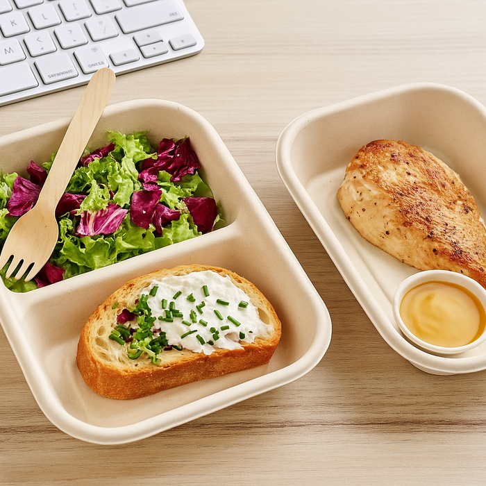 Envases de bagazo: prácticos, resistentes y con conciencia ecológica