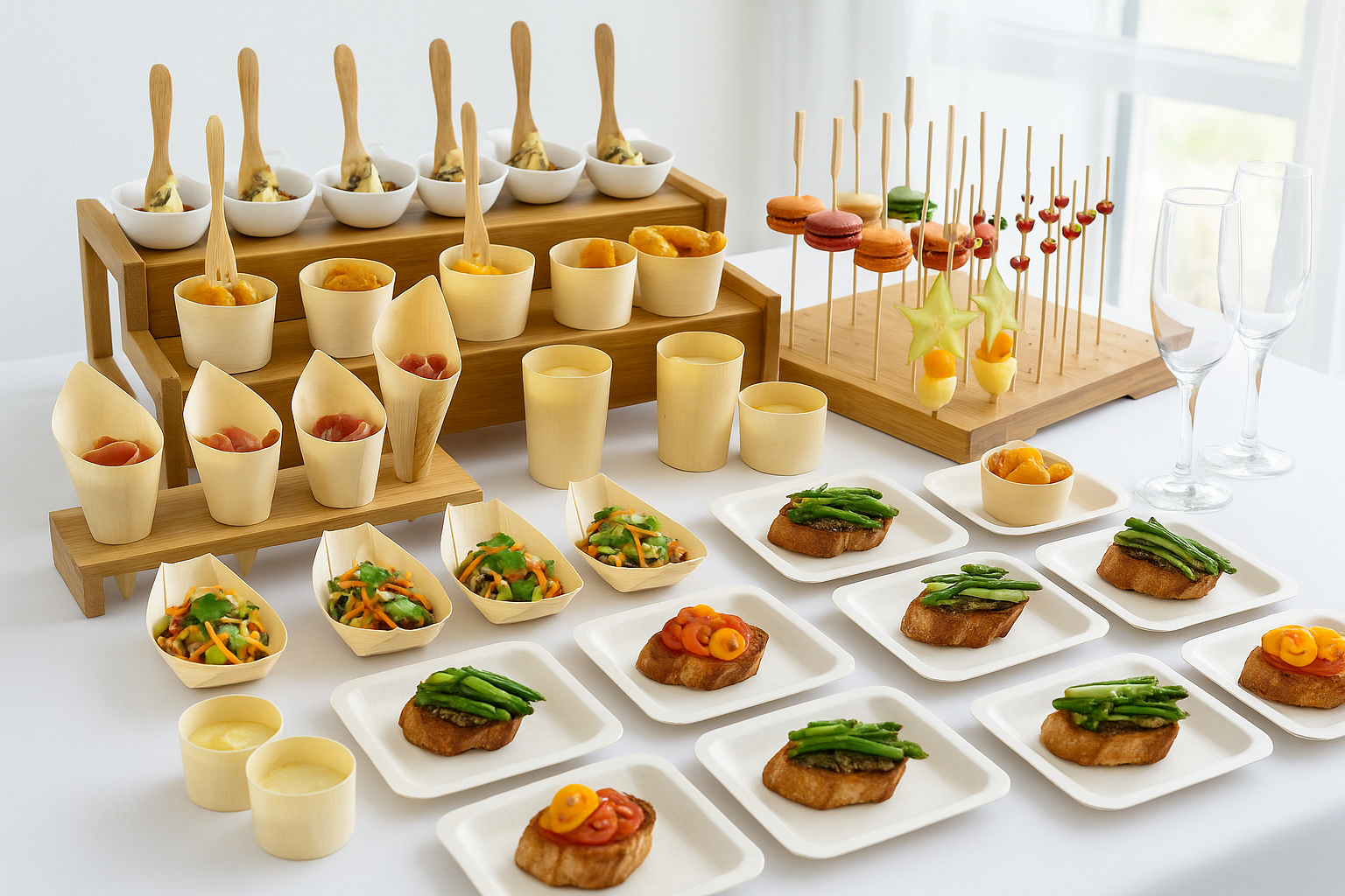 Organiza eventos con estilo: vajilla práctica para cócteles y celebraciones