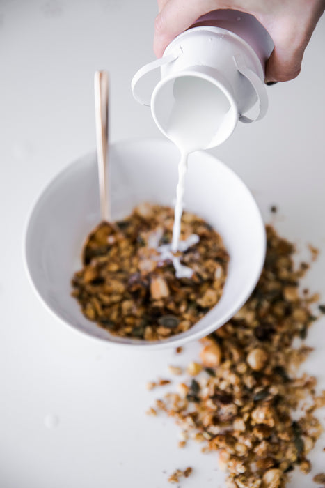 Mini lechera de metal 125ml A100mm - 6Uds