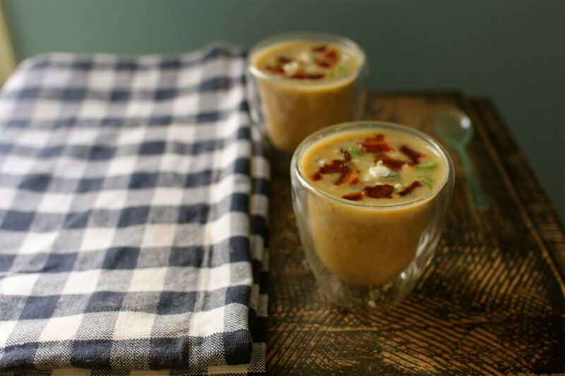 Vaso de vidrio borosilicato doble pared BOOGY 80ml A65mm - 12Uds