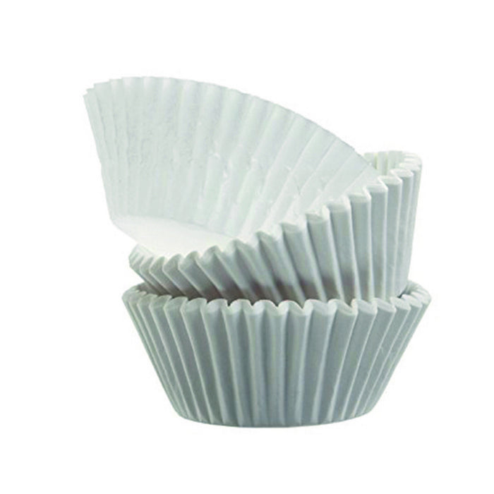 Molde redondo para horneado de papel blanco antigrasa Ø33mm A21mm - 1000Uds