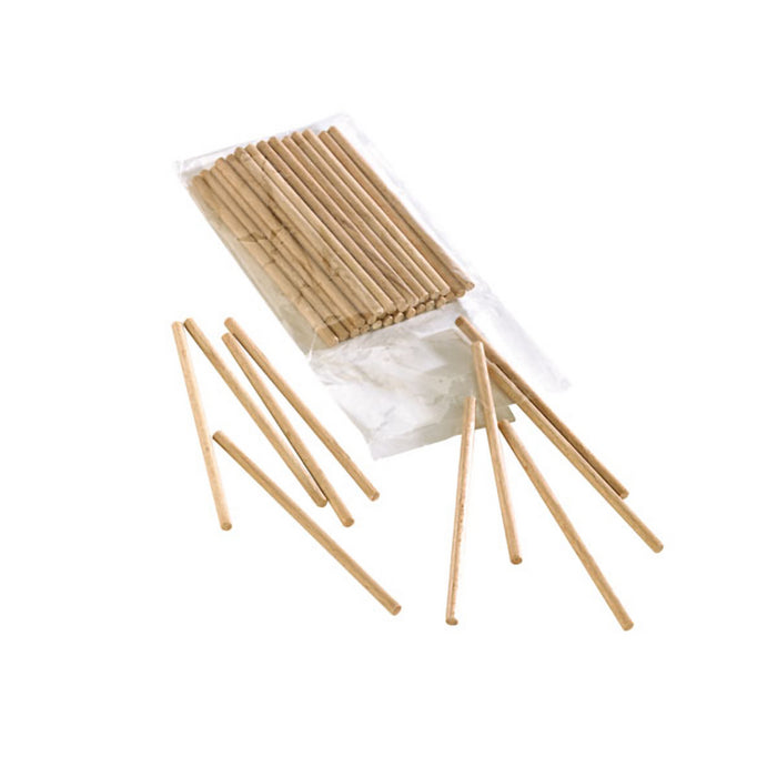 Pincho de madera para pop cakes A95mm - 500Uds