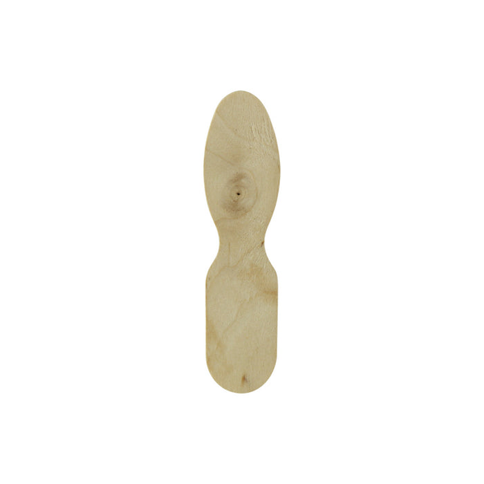 Cuchara de madera para helados A77mm - 50Uds