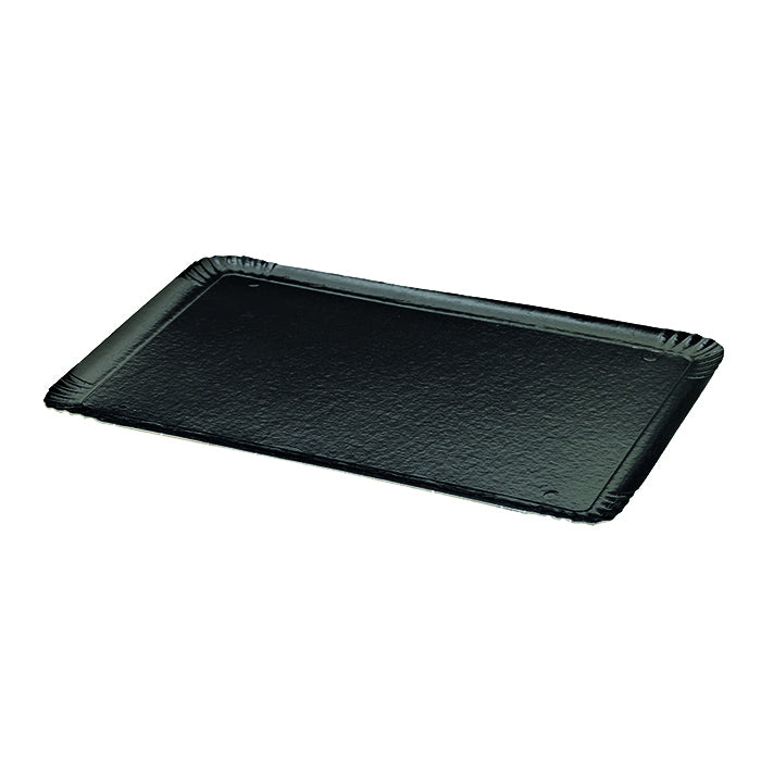 Bandeja doble cara negro 190x280mm - 25Uds
