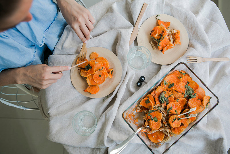 Pincho de bambú Teppo Gushi con inscripción Sin gluten 90mm - 100Uds