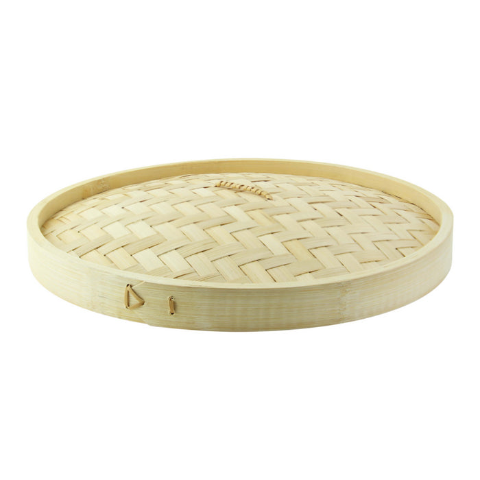 Tapa Maxi Cocedor plana tejida en bambú DIMYS Ø300mm A50mm - 2Uds