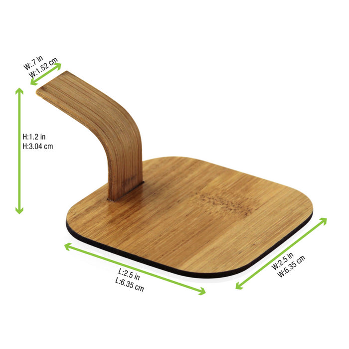 Base para aperitivo de aperitivo con asa 63x63mm A40mm - 24Uds