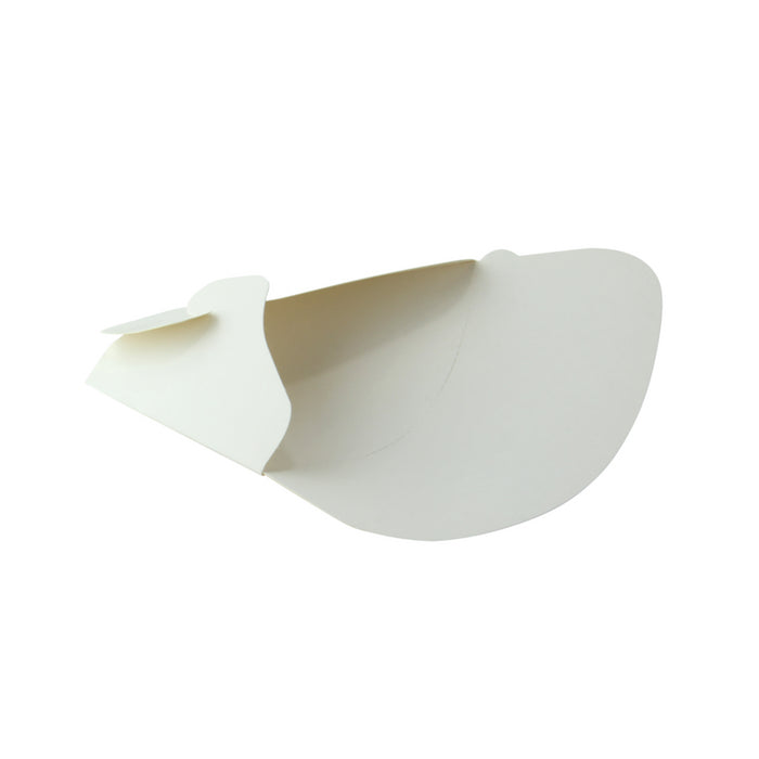 Funda para crepe tipo mariposa de cartón blanco 145x65mm A185mm - 50Uds
