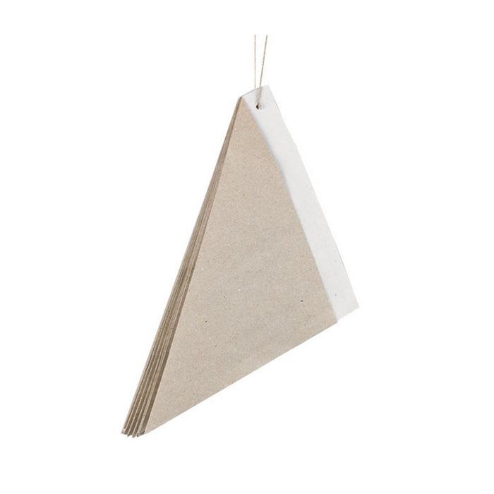 Cono de cartón Kraft, Interior blanco 960ml 240x340mm - 250Uds