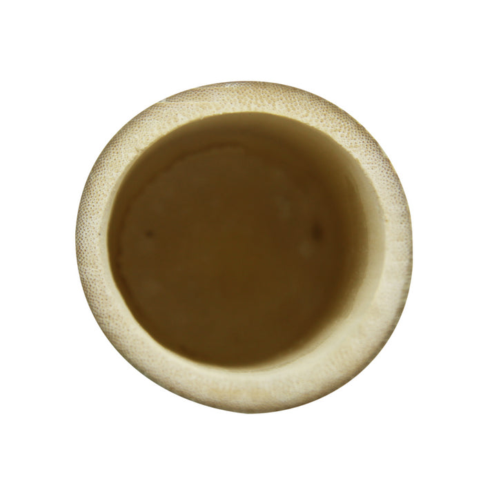 Mini vaso tubo de degustación de bambú ASAHI 60ml A90mm - 20Uds