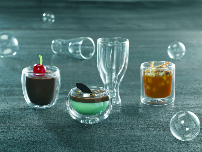 Vaso de vidrio borosilicato 60ml A100mm - 12Uds