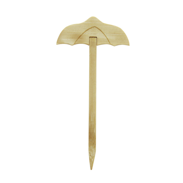 Pincho de bambú con extremo decoración sombrilla 90 - 100Uds