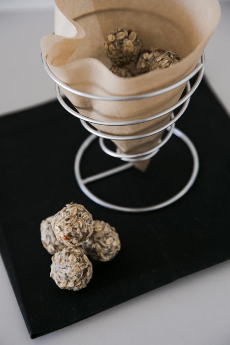 Porta conos negros A137mm - 6Uds