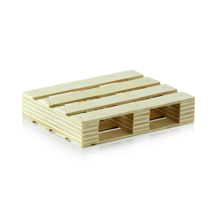 Mini palet de madera 80x60mm A17mm - 72Uds
