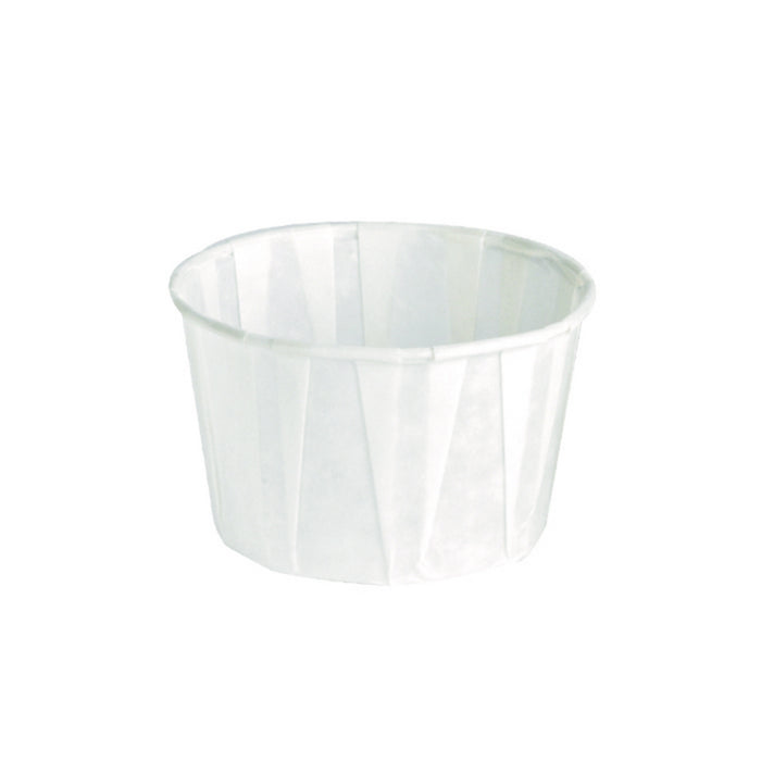 Tarrina de papel plisado 75ml A26mm - 250Uds