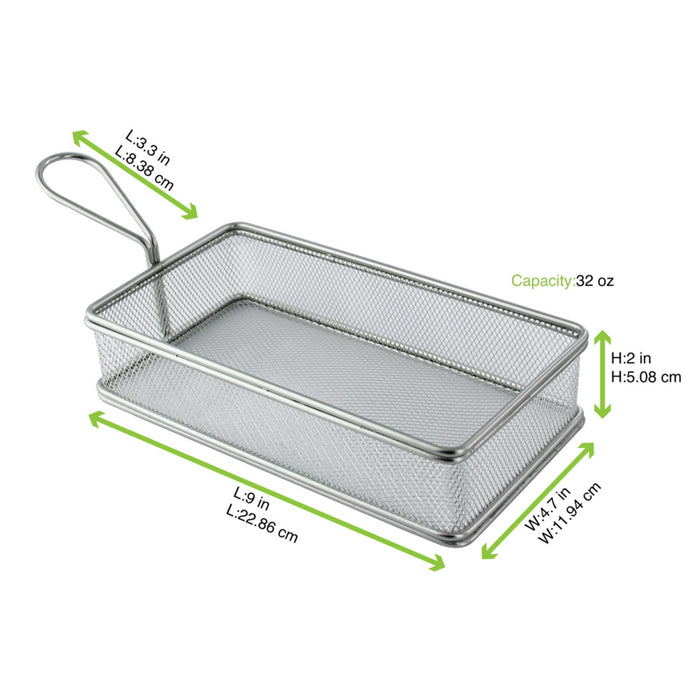 Mini freidora 220x120mm A50mm - 6Uds