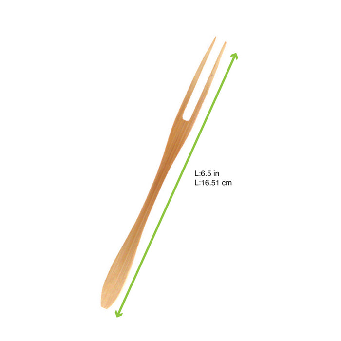 Tenedor de bambú SURAT A165mm - 50Uds