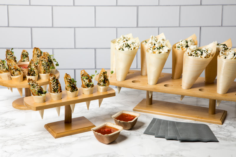 Servilleta de cocktail de algodón gris 200x195,2mm - 100Uds