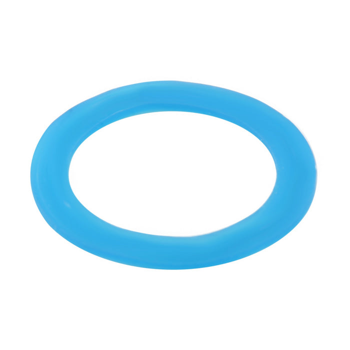 Tarros pequeños de vidrio BOKA con junta silicona azul oscuro 200ml A119,2mm - 12Uds