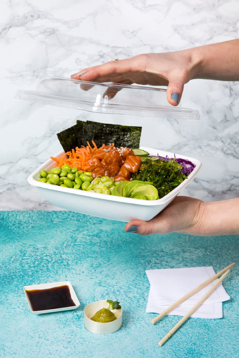 Palillos chinos de bambú empaquetados por 2 unidades A200mm - 100Uds