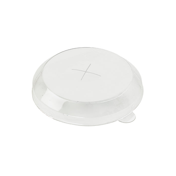 Tapa cúpula transparente de plástico agujero en cruz para 210VLONG30 Ø55mm - 500Uds