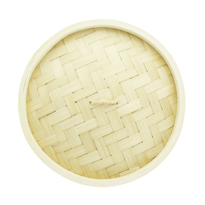Tapa Maxi Cocedor plana tejida en bambú DIMYS Ø200mm A42mm - 2Uds