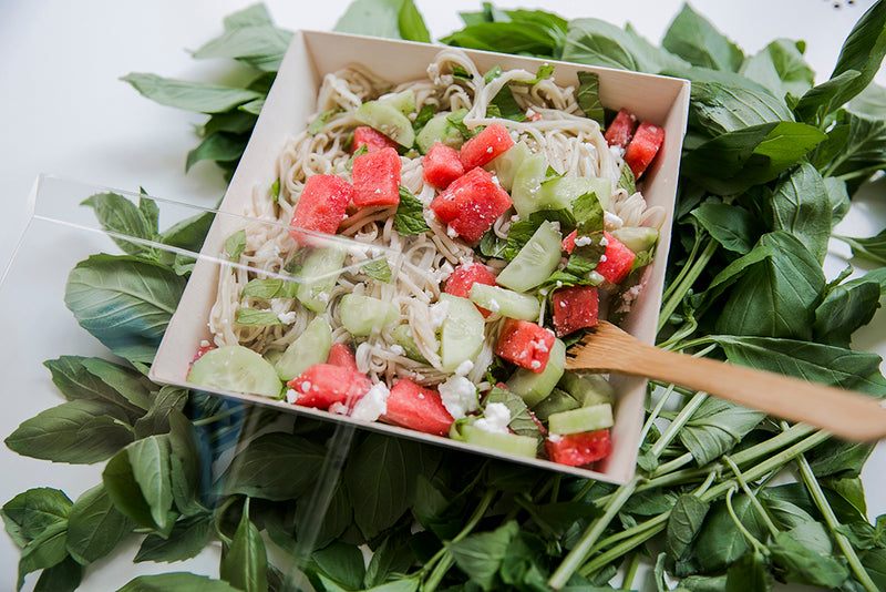 Bandeja de madera cuadrada Samouraï 70x70mm A15mm - 20Uds