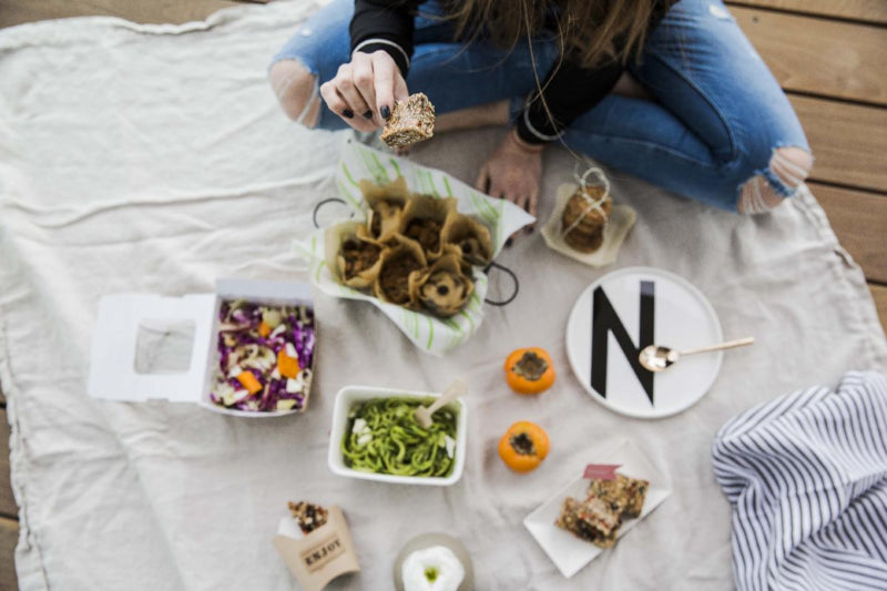 Ensaladera de cartón kraft con ventana doble 1250ml 159x138mm A65mm - 30Uds