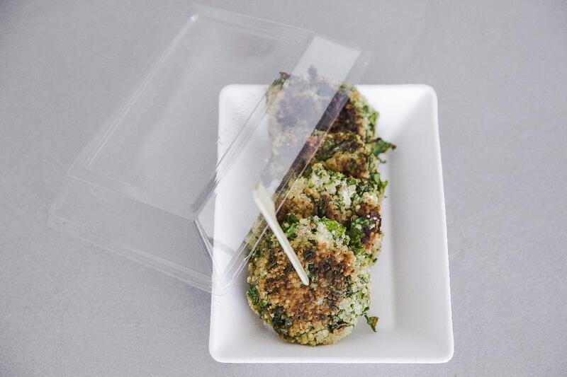 Tapa cúpula rectangular transparente PET para 210ECOD139 132x88mm A33mm - 50Uds