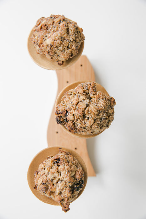 Pincho de bambú Thani acabada en punta con base redonda A93mm - 24Uds