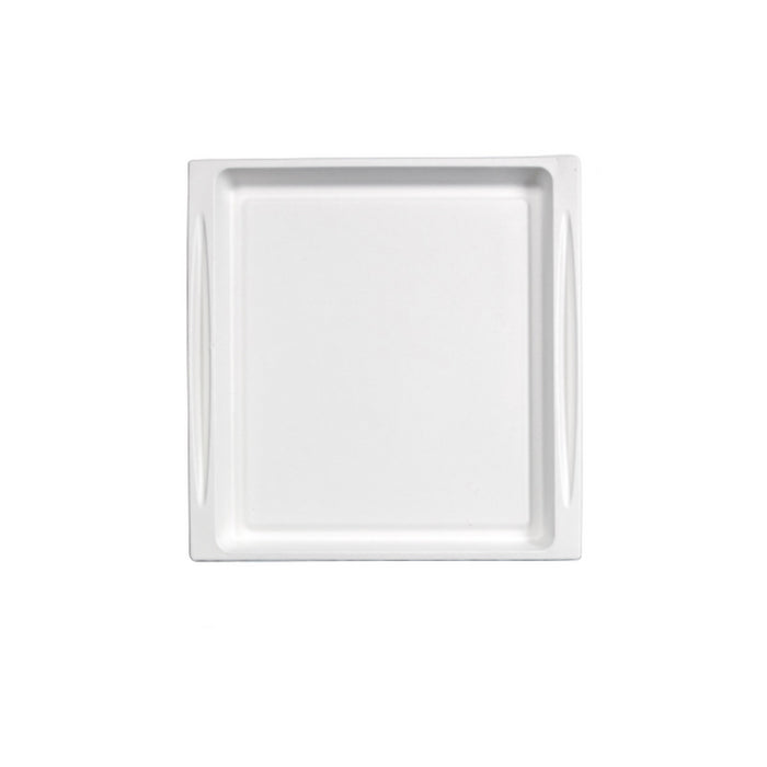 Tapa plana transparente PET 275x265mm A33mm - 100Uds