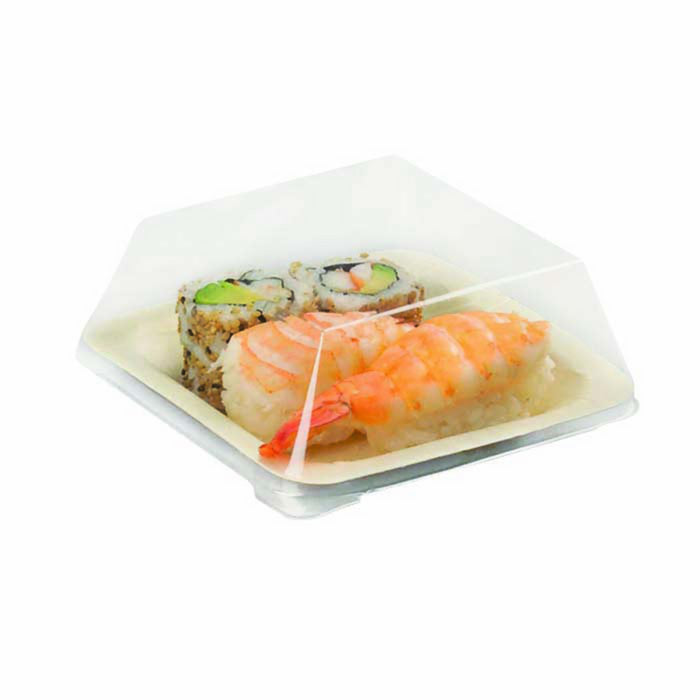 Tapa cúpula transparente Escandinavia PET para 210BBA1111 110x110mm A20mm - 100Uds