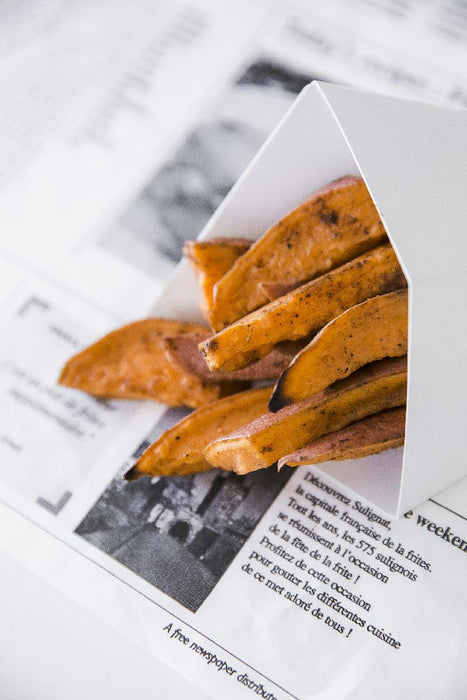 Papel antigrasa diseño periódico 270x350mm - 500Uds