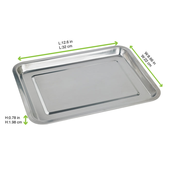 Bandeja de acero Noxtray 320x220mm A20mm - 25Uds