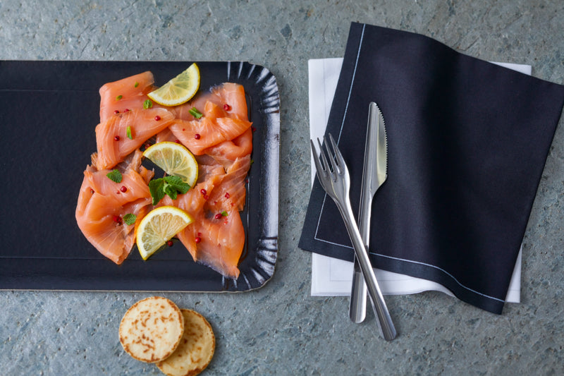 Tenedor en Inox con estuche 163x25mm A11mm - 50Uds