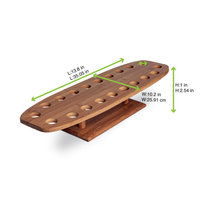 Soporte cono de bambú 20 agujeros 500x150mm A85mm - 1Uds