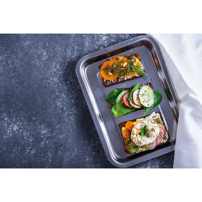 Bandeja de acero Noxtray 360x270mm A20mm - 20Uds