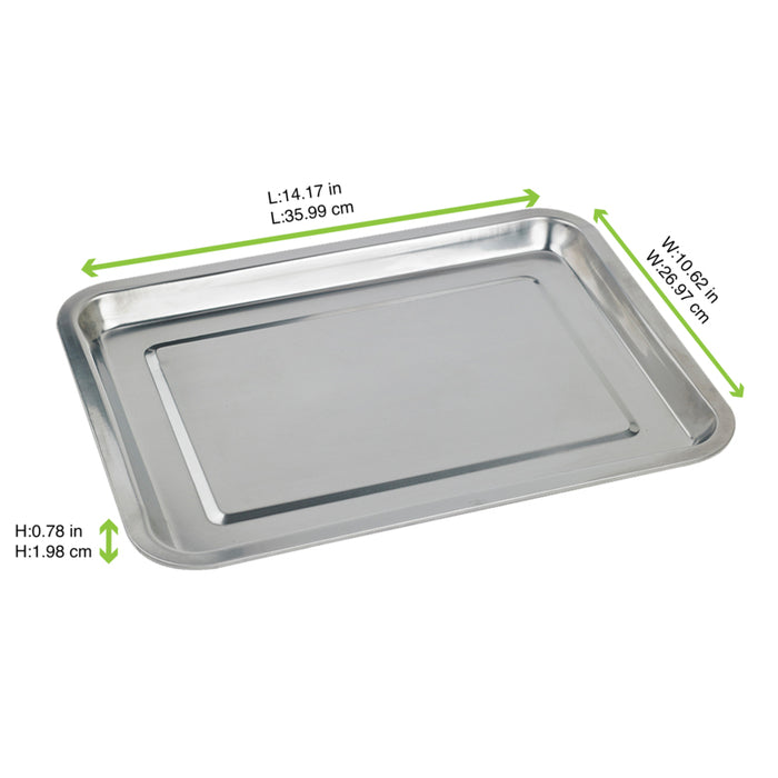 Bandeja de acero Noxtray 360x270mm A20mm - 20Uds