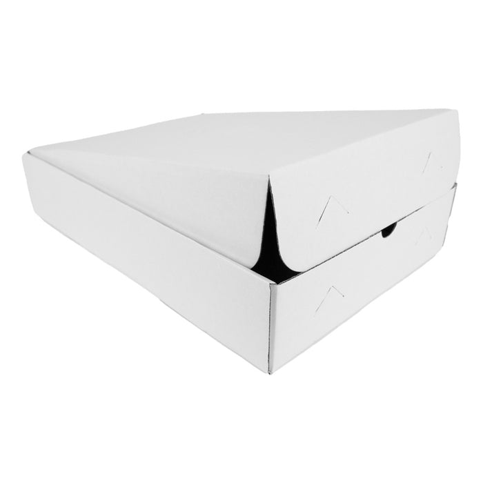 Caja apertivos/snacks cartón blanco microcanal 280x190mm A60mm - 25Uds