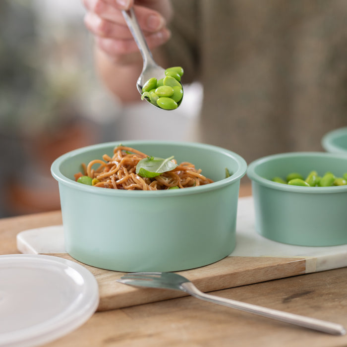 Bol Phoenix reciclado lavable en verde agua 1 110ml A70mm - 4Uds