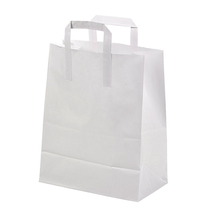 Bolsa cabas blanco reciclada 260x170mm A280mm - 250Uds