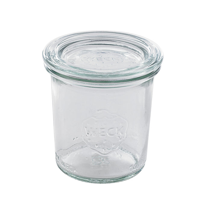 Bote de cristal con tapa de cristal WECK 140ml A69mm - 12Uds