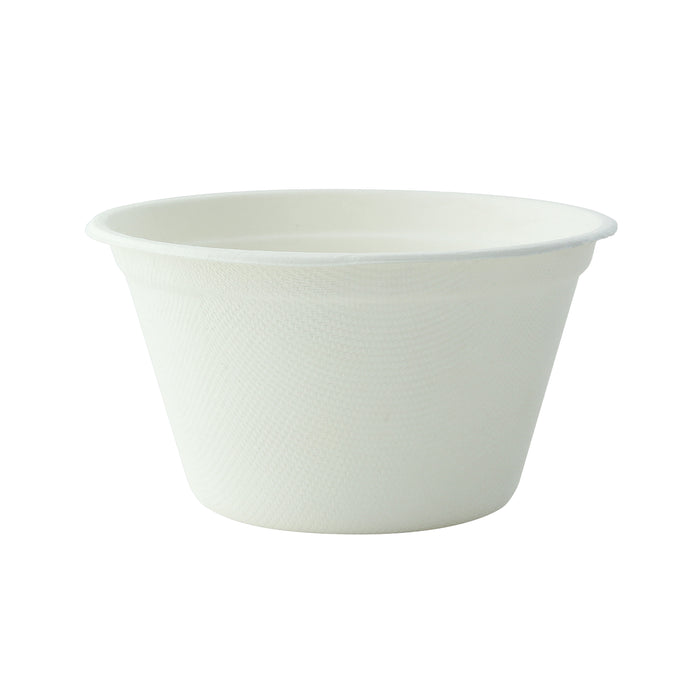 Vaso sopa de pulpa blanco 350ml A63mm - 50Uds