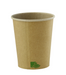 Vaso Zen de cartón kraft 230ml A92mm - 50Uds