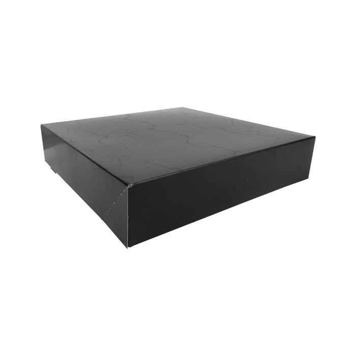 Caja pastelera negra 230x230mm A50mm - 50Uds