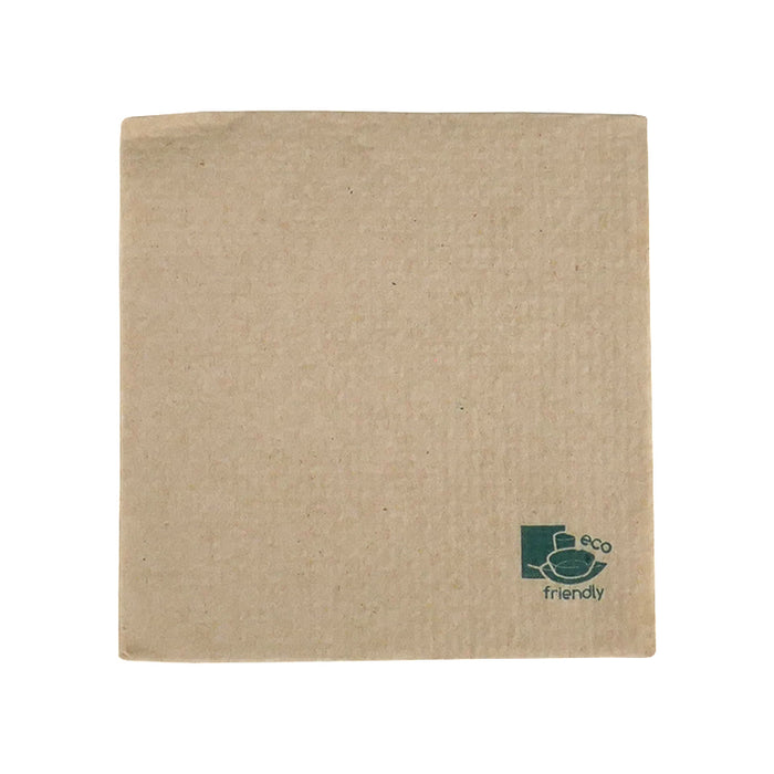 Servilletas de papel natural Eco-Friendly 2 capas 400x400mm - 50Uds