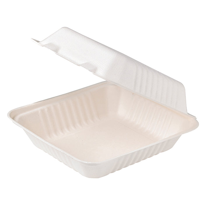 Caja pulpa blanca multiuso 830ml 232x157mm A80mm - 50Uds