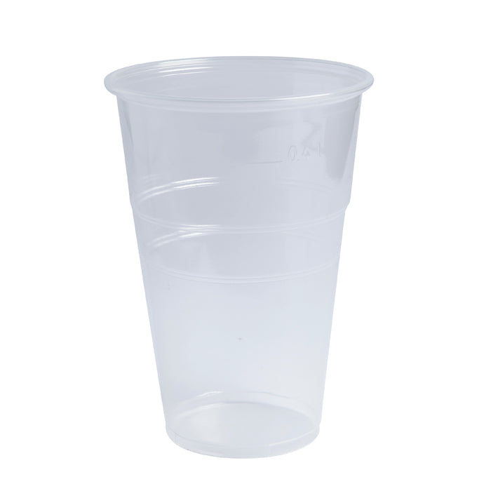 Vaso de postre PP transparente 400ml A135mm - 50Uds