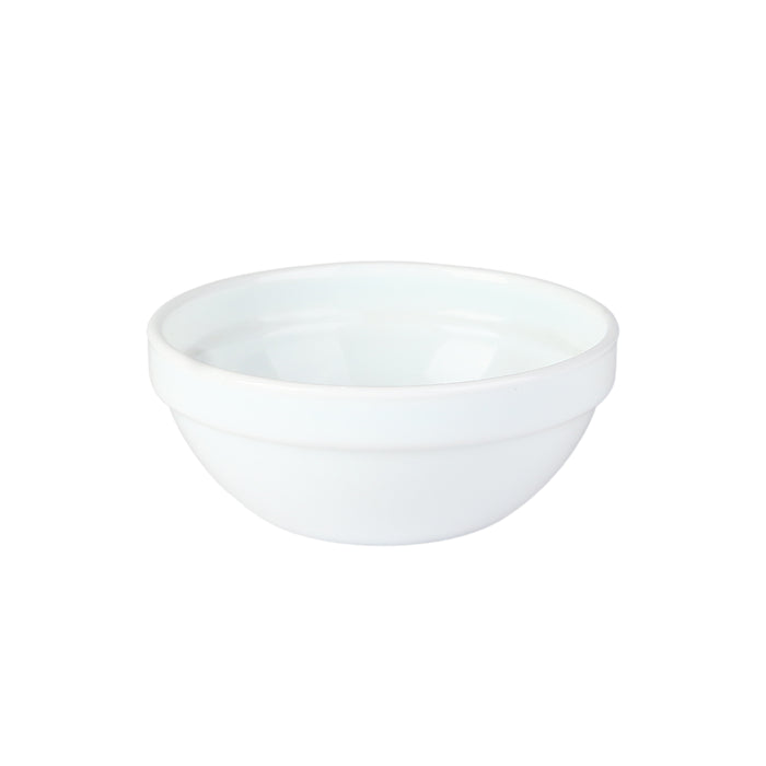 Combo bol Cook Show de vidrio opal + tapa PP 250ml - 36Uds