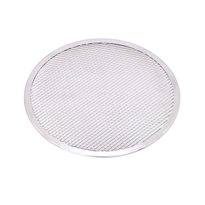 Rejilla redonda de aluminio para pizza con base perforada Ø305mm - 12Uds